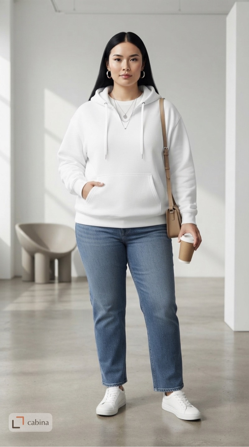 White Hoodie